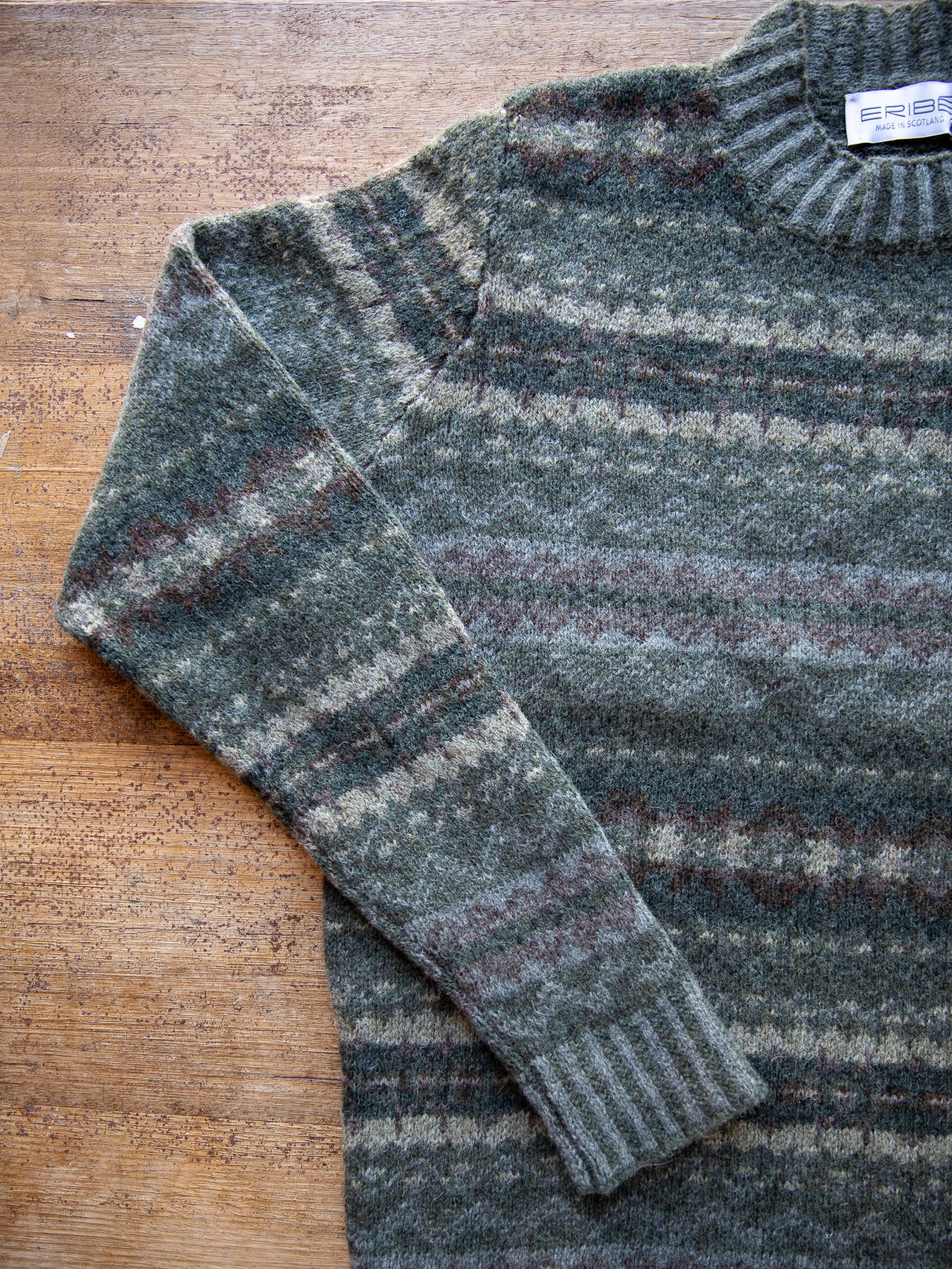 ERIBÉ Brodie Fairisle Sweater