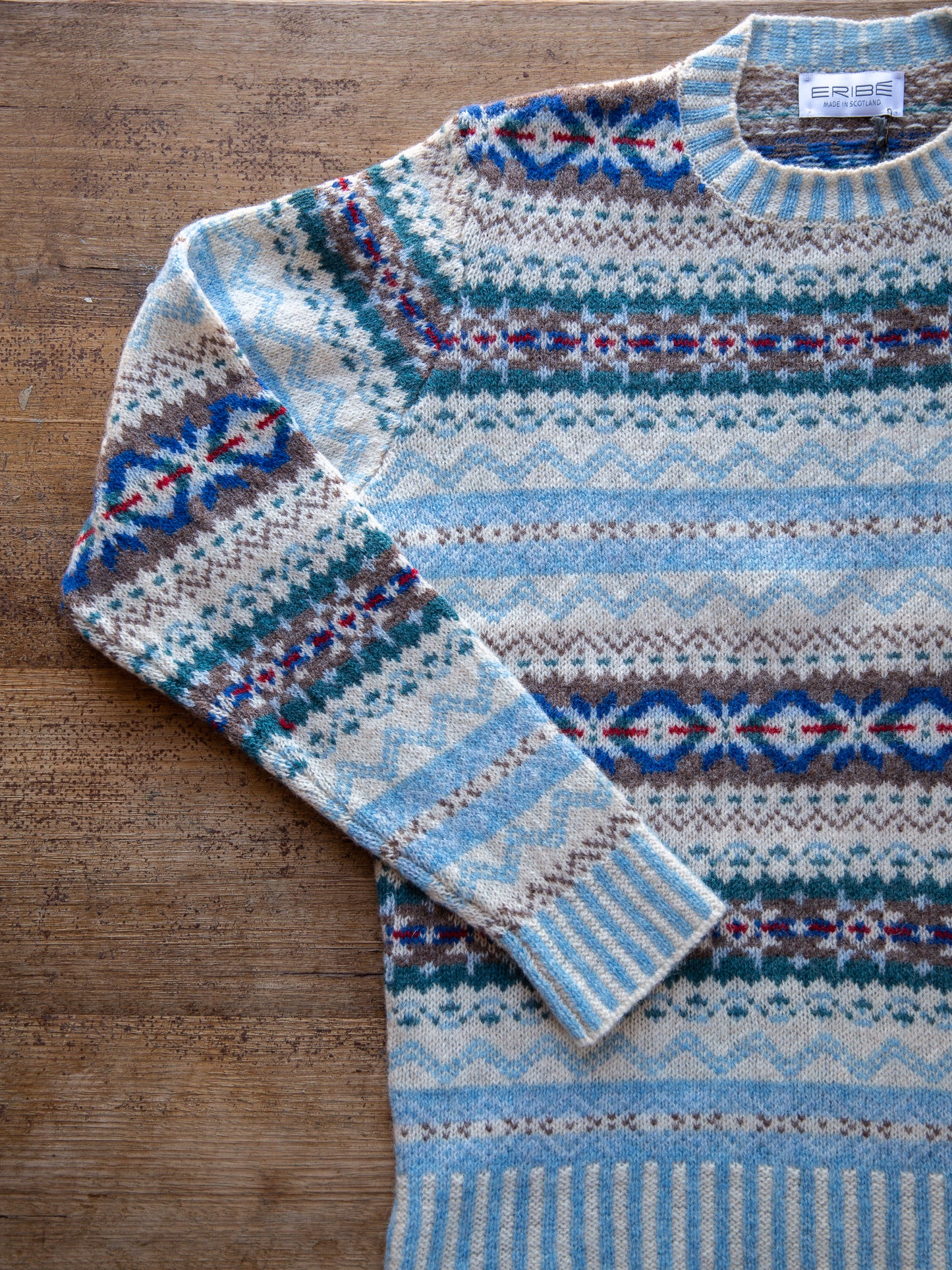 ERIBÉ Brodie Fairisle Sweater