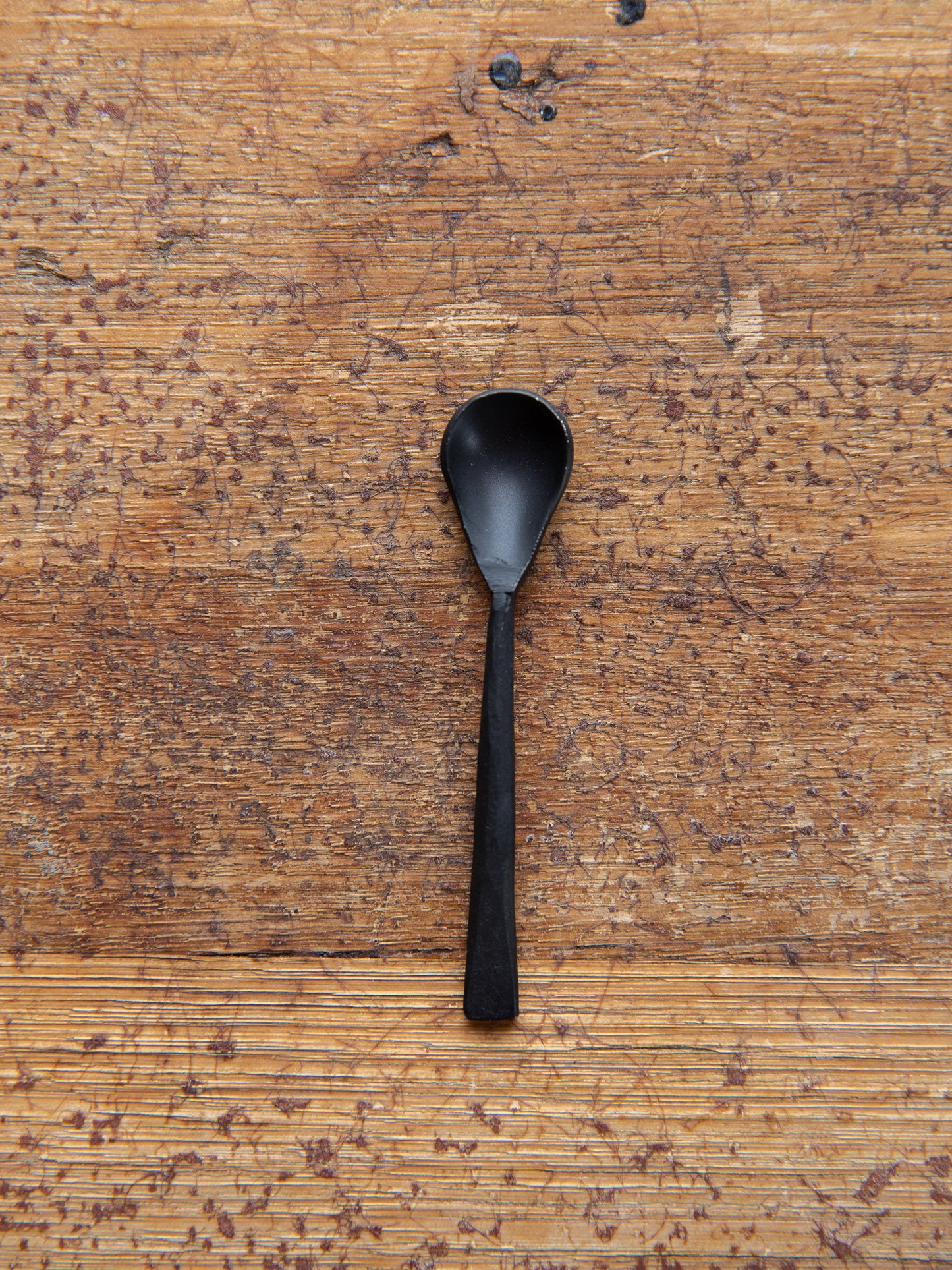Steel Mustard Spoon